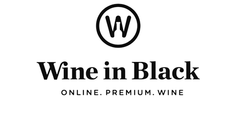 Logo Wine in Black